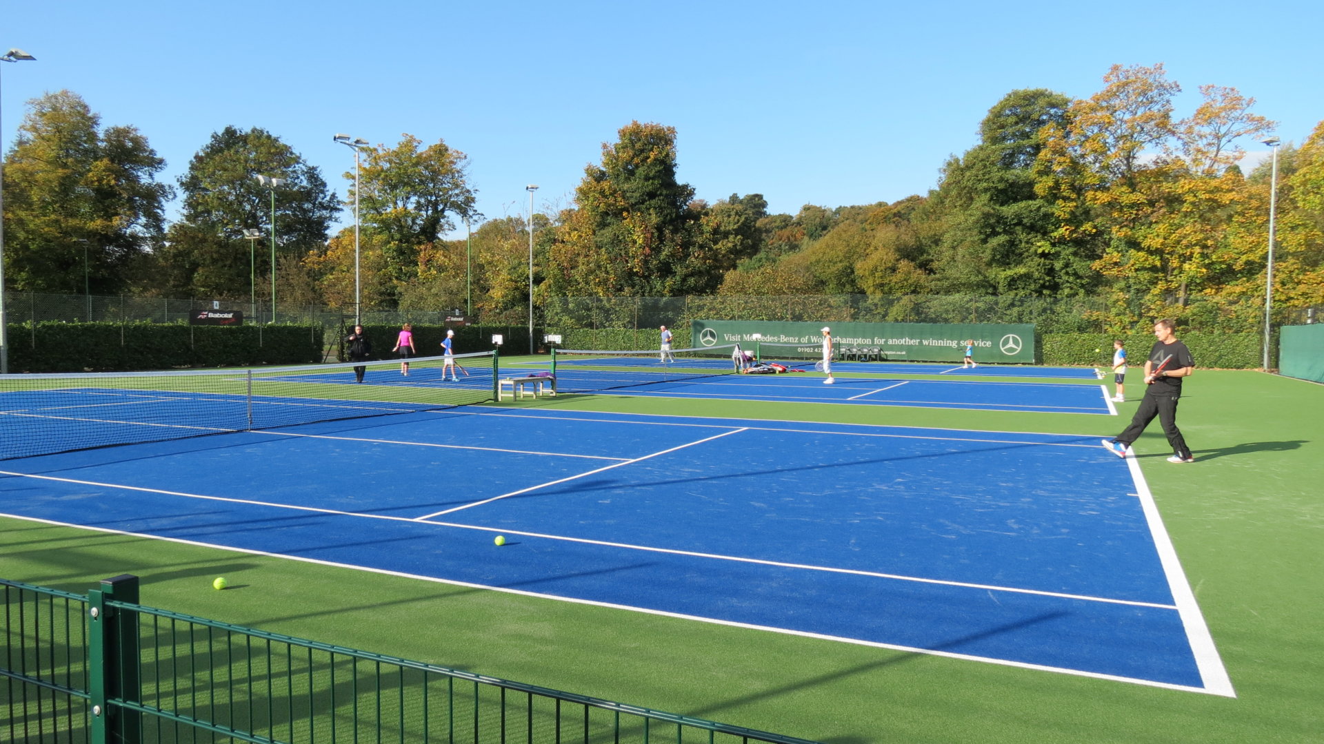 TigerTurf tennis court | ProFitness